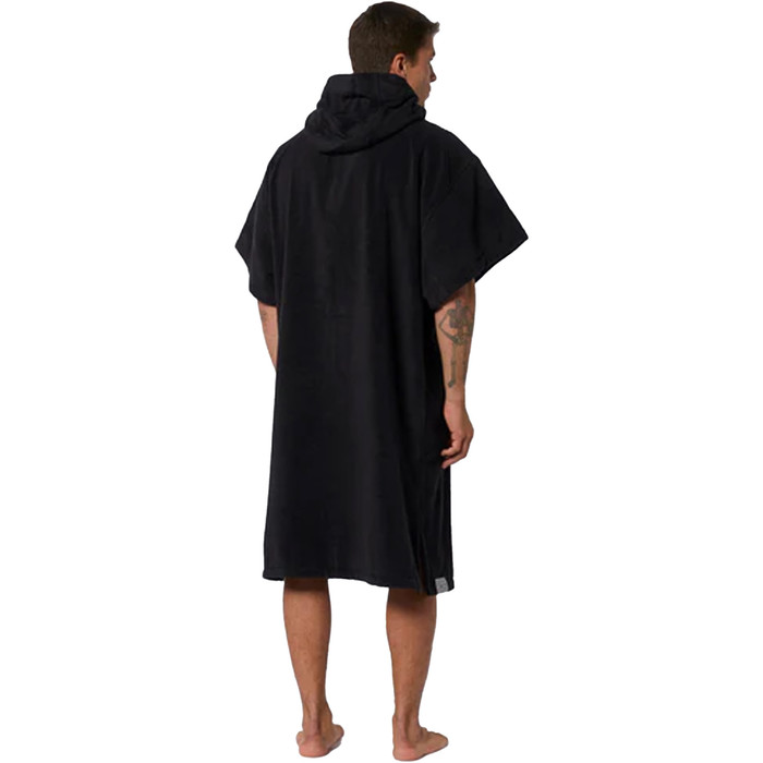 2024 Mystic Velour Changing Robe / Poncho 35018.21013 - Black